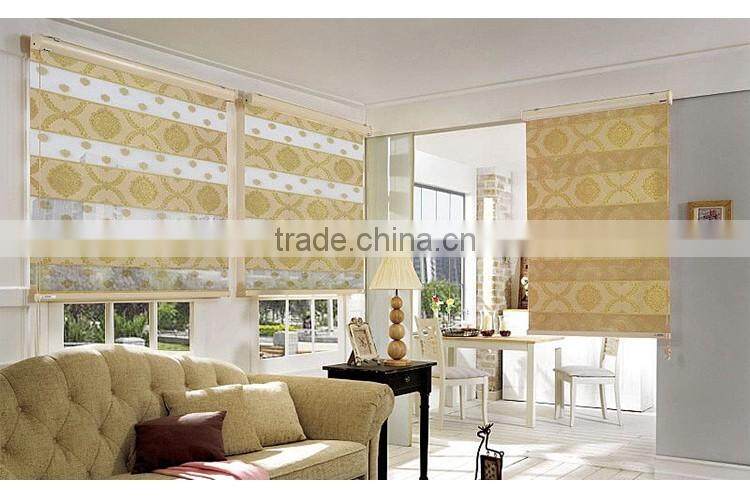 Guangzhou high quality day and night soft sheer shade/ triple -shade sheer