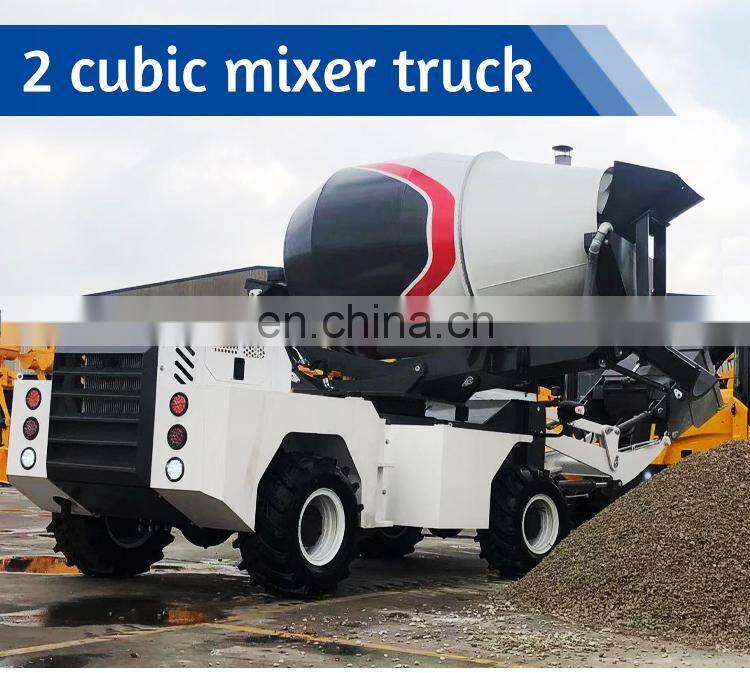 5m3 concrete mixer truck