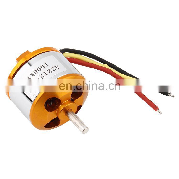 A2212 KV1000 Brushless Motor High Power RC Brushless Motor For RC Multirotor Aircraft Model Airplane Hobby