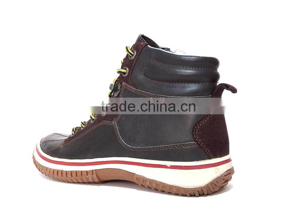 Duck Hunting Boots Style Leather Italy Men Casual Fashion Shoes