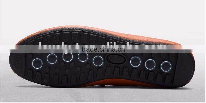 men round toe comfortable breathable flexible casual driver dress shoes
