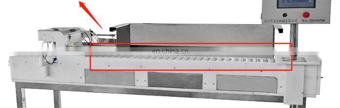 LONKIA Industrial Automatic Shrimp Kebab Skewer Machine, Meat Kebab Making Machine