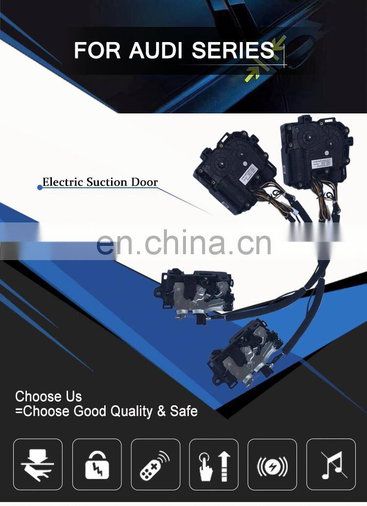 Black electric suction door for AUDI A7 A8 A5CO A6 A6AR A6Q electronic suction door