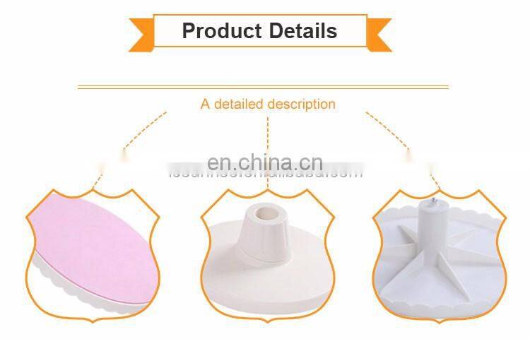 Plastic Revolving Cake Tilting Turntable For Cake Decorating