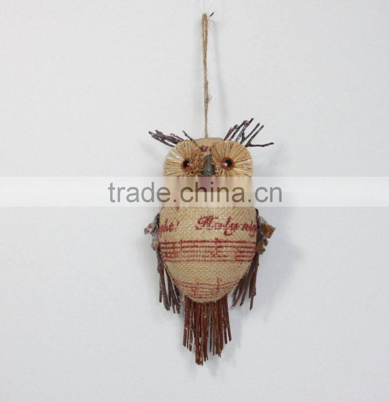 Hot sale cute owl christmas tree decoration