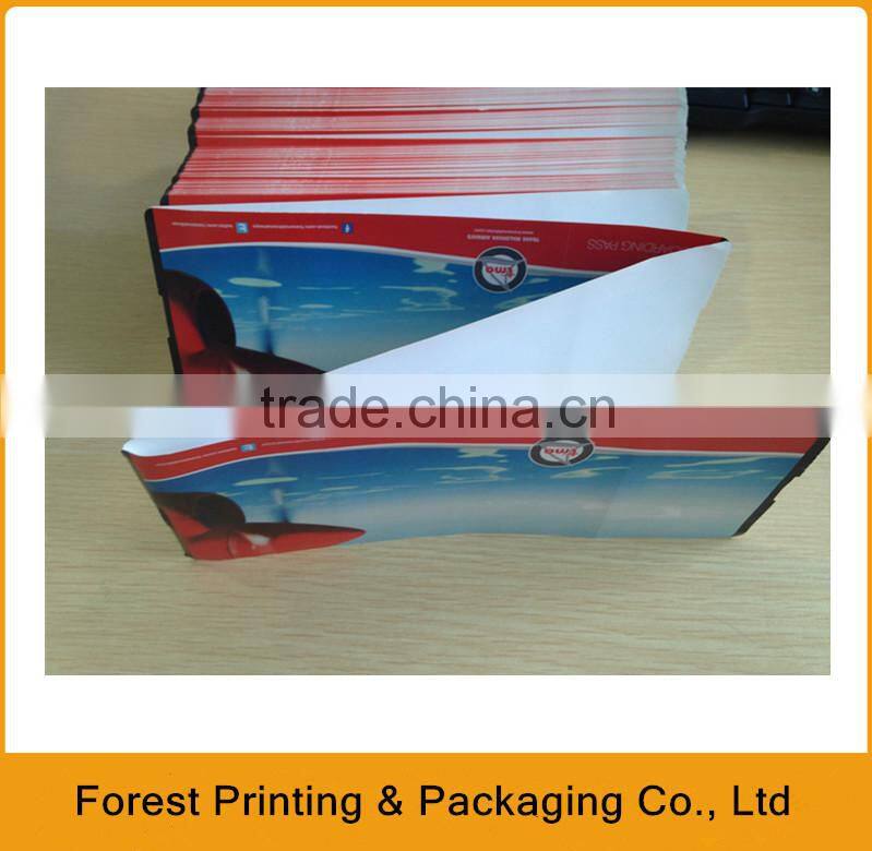 Custom made thermal boarding pass,airline ticket booking