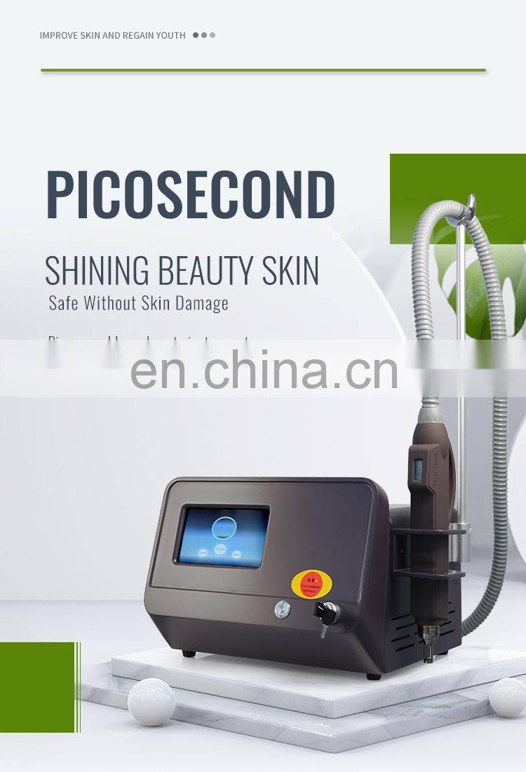 Professional Portable Picosecond Laser Tattoo Removal Machine Pico Laser Tattoo Remover Beauty Machine