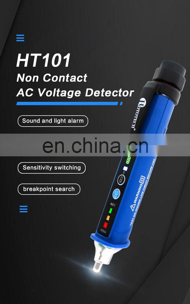 Convenient To Carry Non-contact Multi-function Digital Display Voltage Test Pen