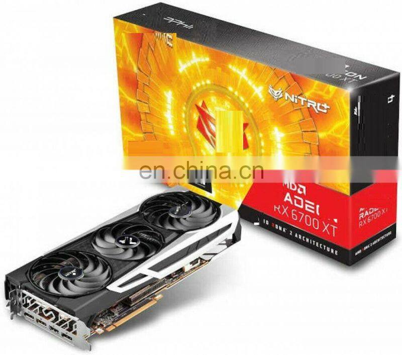 FOR Sapphire NITRO AMD Radeon RX 6700 XT 12G Gaming Graphics Card with 192-bit GDDR6 AMD RX6700XT Graphics Card