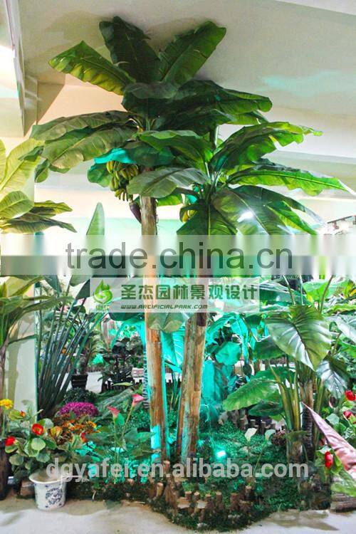 artificial banana plant tree type large leaf artificial plants artificial banana plants