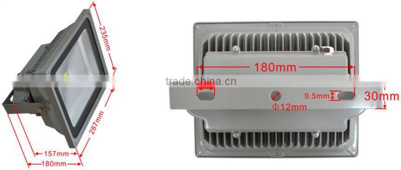 50w 100w 150w 200w IP67 outdoor led flood light 5 years warranty