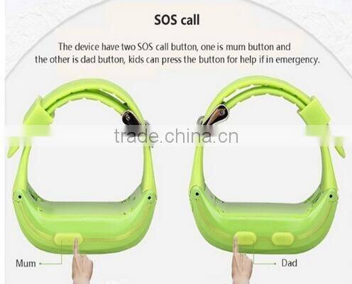 Child alert bracelet bluetooth GPS Tracker for child anti-lost with SOS button