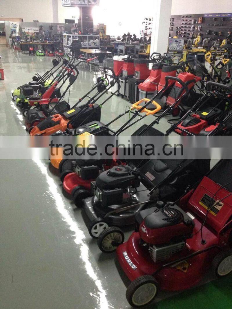 Professional and new green electric lawn mower,portable lawn mower