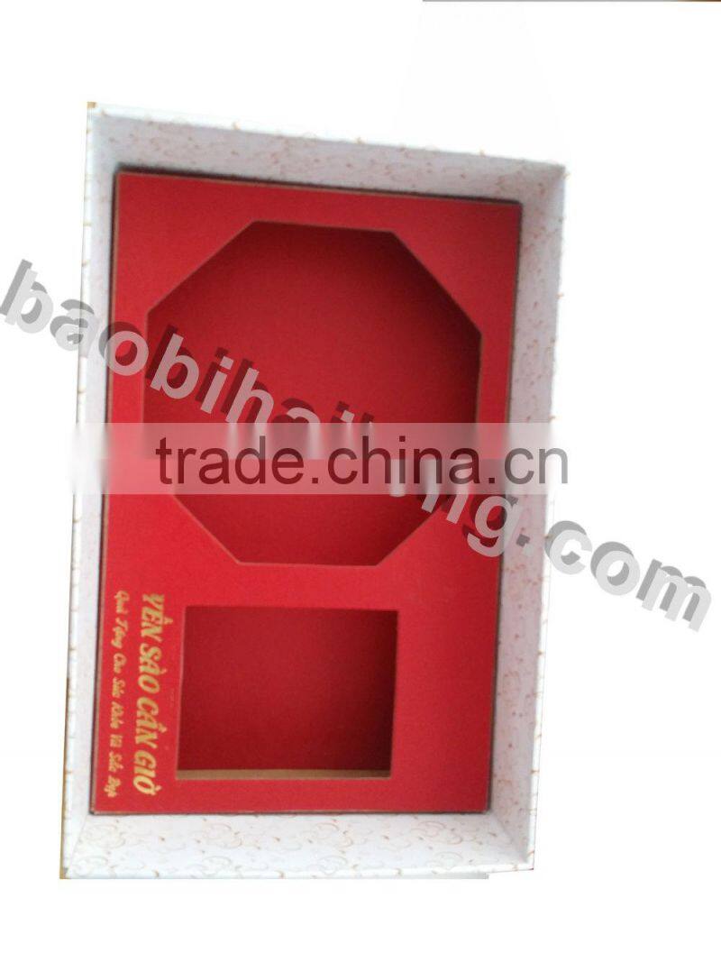 packaging red box with for Can Gio birdnest / GiaTuong Company