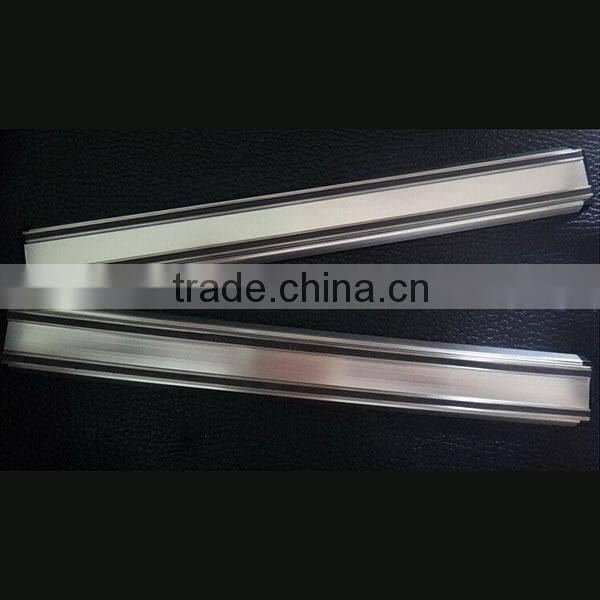 Good quality 14/16/18'' factory Aluminum magnetic kitchen knife holder magnetic knife storage strip