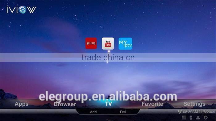 Hot sales Quad Core Malaysia iptv iview i7s support 1/3/6/12 subscription