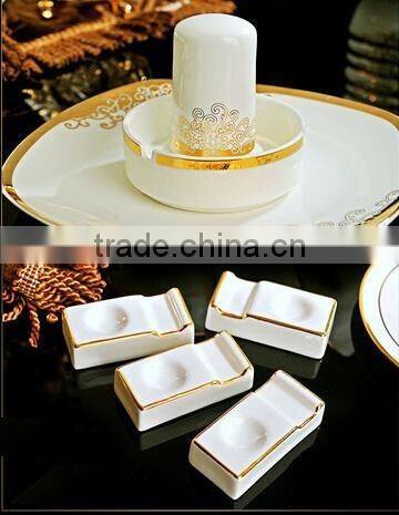 58 pcs turkish luxury design porcelain dinner set