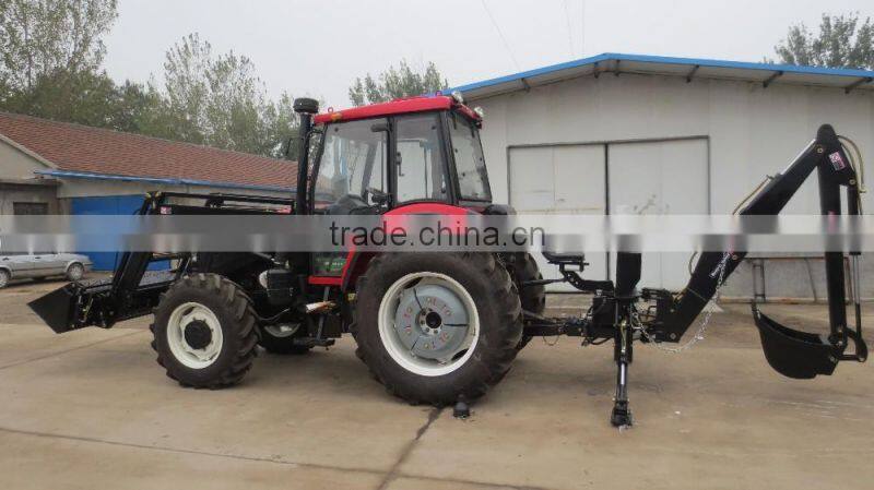 Hot sale garden tractor backhoe for sale