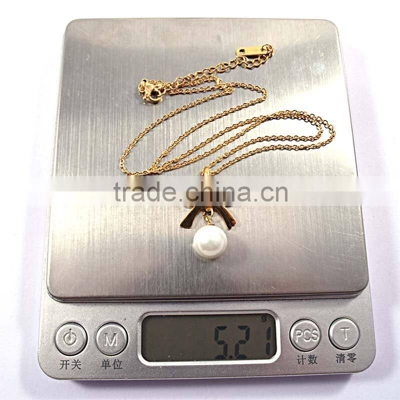 Wholesale Ballerina Necklace Latest Design Saudi Gold Jewelry Necklace