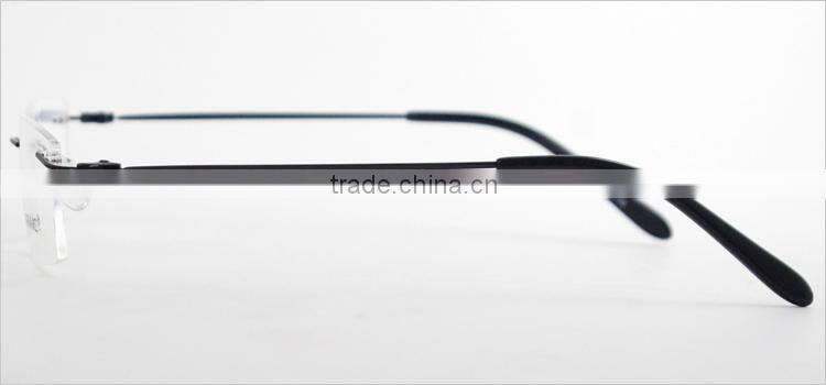 New Designer Rimless Metal Most Popular Eyeglasses Frame