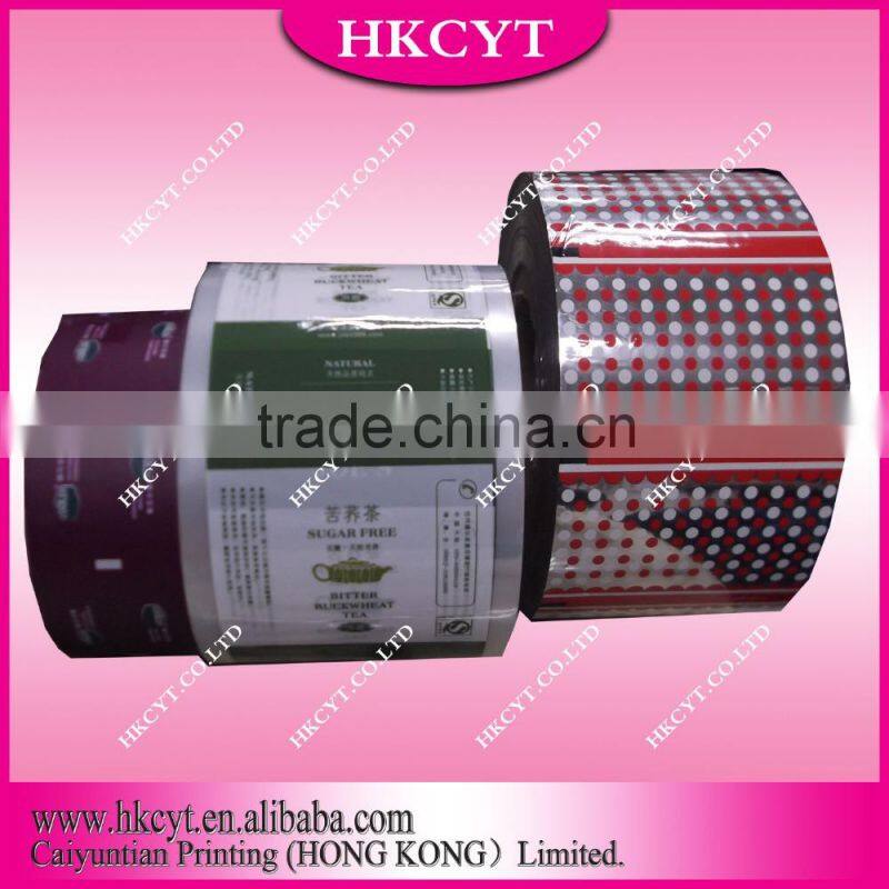 Custom Printed Plastic Roll Stock Film