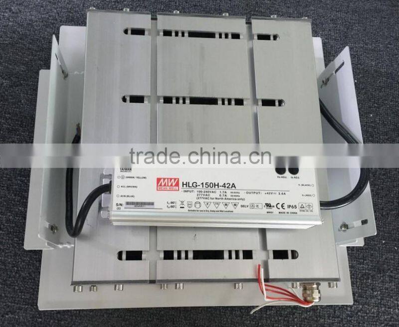 HIgh PF led canopy light fixture 150W with Meanwell driver