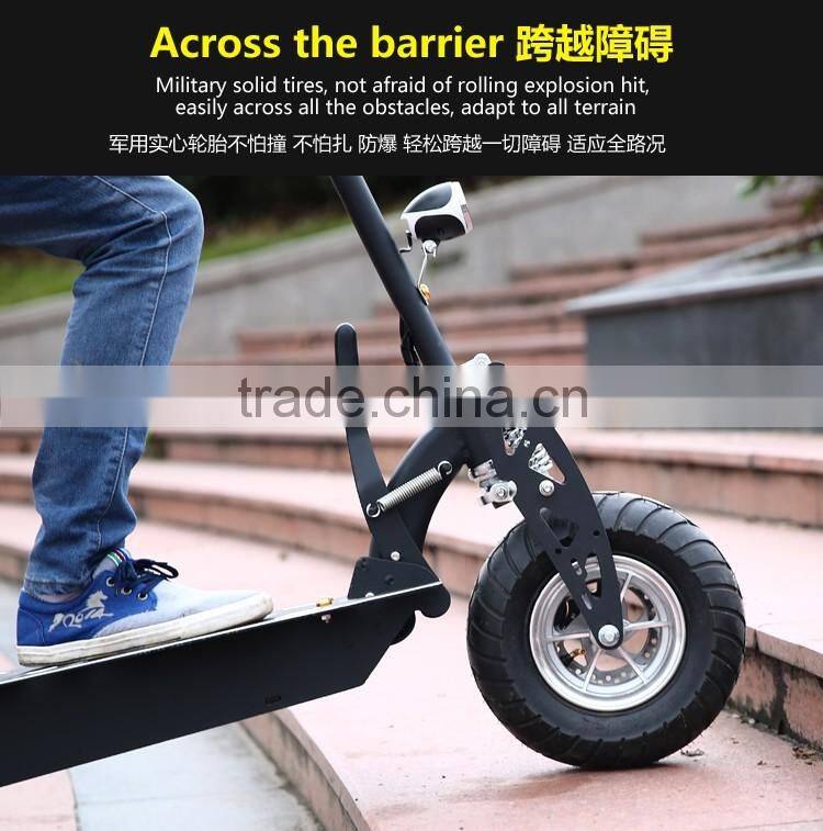 li-ion battery stand up electric scooter