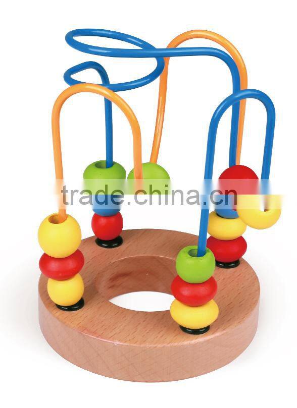 Megge small bead fun 12 months children toys styles of the perler beads making wood toys kids wooden toys