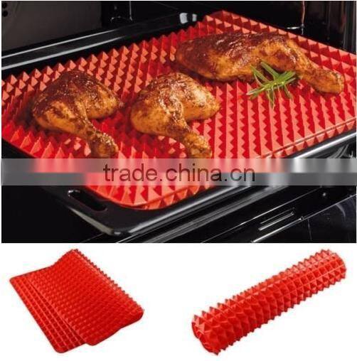 Hot sale FDA and LFGB food grade colorful silicone non-stick heathly cooking baking mat