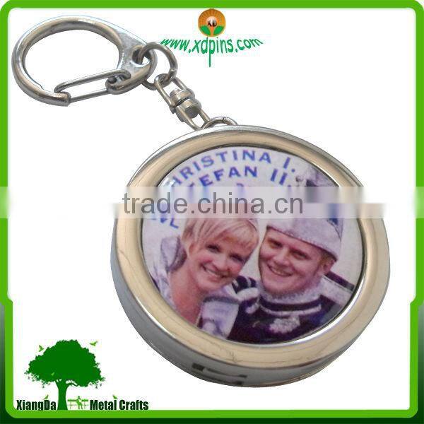 2015 promotion custom stainless iron key chain with logo