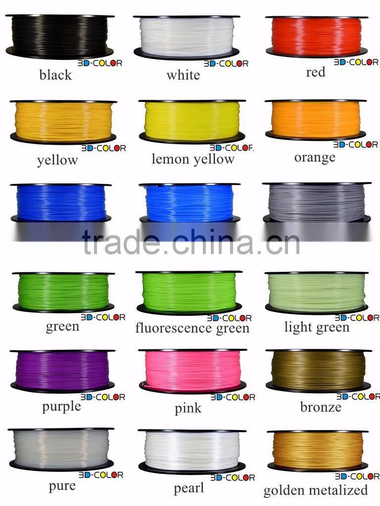 pla 3d printer filament 1.75/3mm for 3d printer