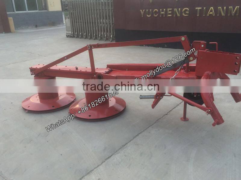 hot sale tractor lawn mower china drum mower