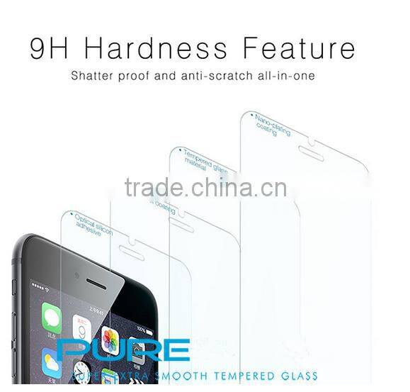 free shipping! Premium Anti Shock For Apple iPhone 6s/7 Tempered Glass Screen Protector