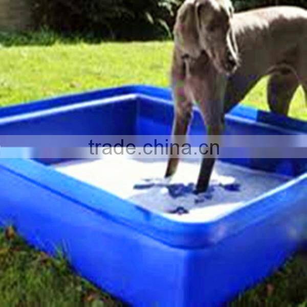 Custom abs anti slip large Plastic dog swimming pool
