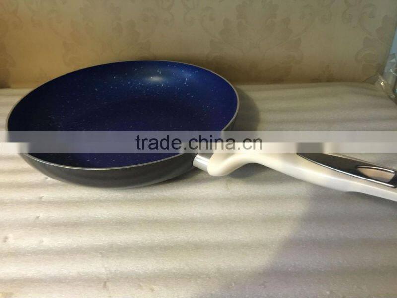 Marble/ Stone Coating Aluminum Nonstick Fry Pan 24cm