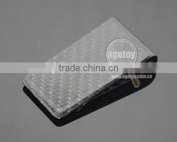 Box Packing Up-market Promotional Wholesale 100% Carbon Fiber Money Clip