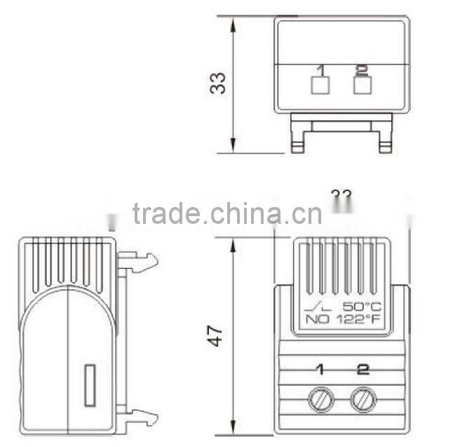 Saipwell New User-friendly mini temperature regulator thermostat FT011