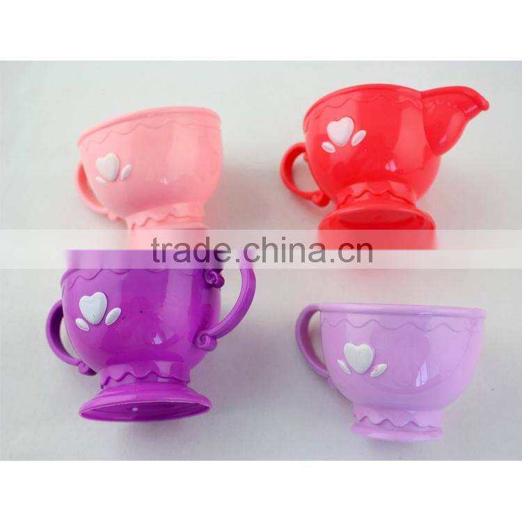 Funny plastic tea set toys for kids