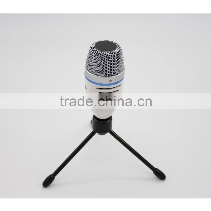Desktop USB Microphone with Headphone Monitoring, desktop microphone, computer microphone