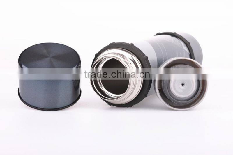 1L double wall travel sport stainless steel vacuum thermos flask