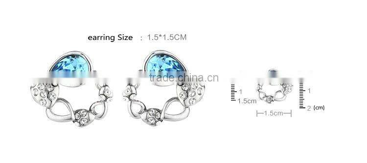 Victoria's love grace Austrian crystal big fashion african jewelry sets dubai