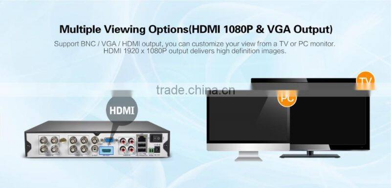 HD video surveillance 900tvl IR CUT Outdoor Waterproof Security Camera System 8Channel CCTV 960H DVR system DVR kit