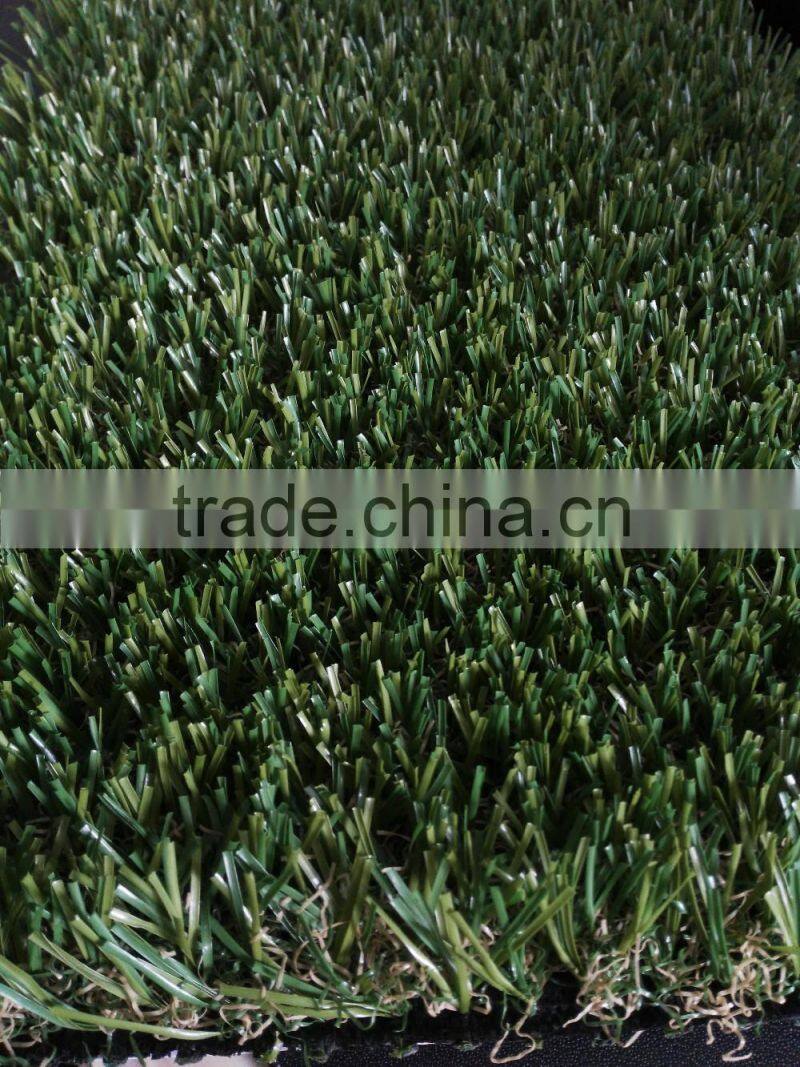U shape Artificial Grass 25mm Pile Height For Playground Landscaping SS-046002-25ZJQ