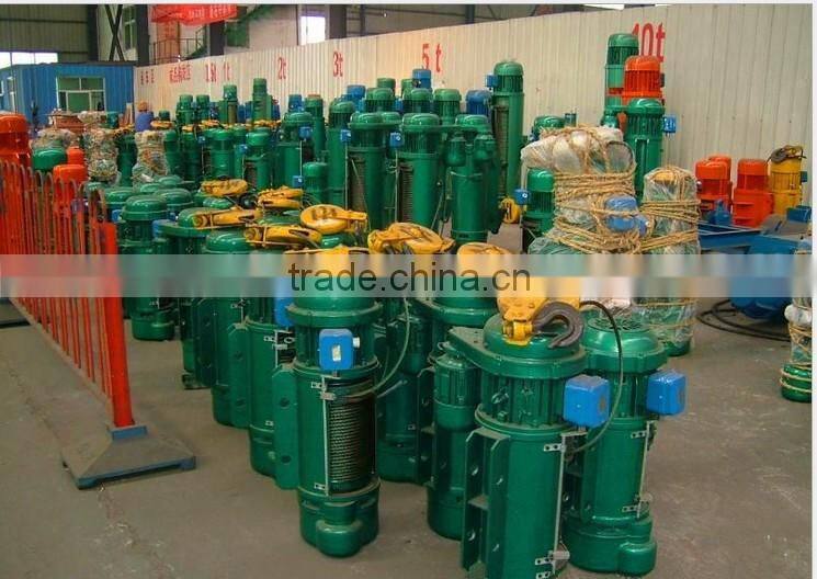 Under Slung Electric Wire Rope Hoist Wire Rope Hoist 20 Ton Wire Rope Hoist with Trolley