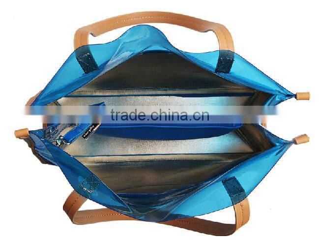 Famous manufacture best classical plastic beach bag