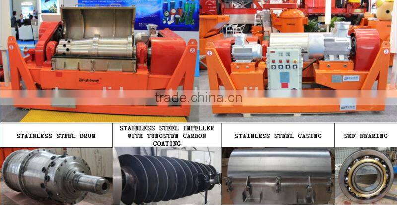oil drilling stabilizer continuous decanter centrifuge machine