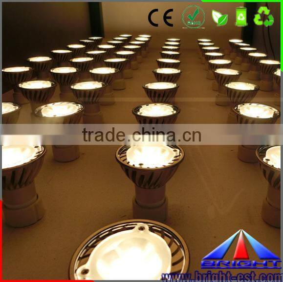 12V DC/AC IP50 spinning aluminum 3w LED light LED spot light