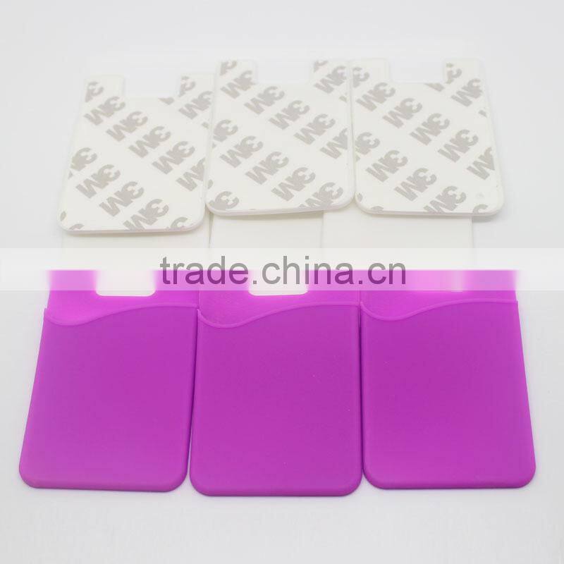Stylish Silicone Card Case for Smart Phone