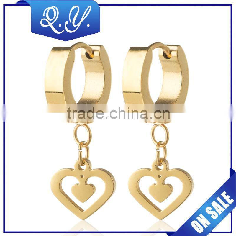 High quality latest colored ear jewelry lovely studs piercing jewelry china wholesale