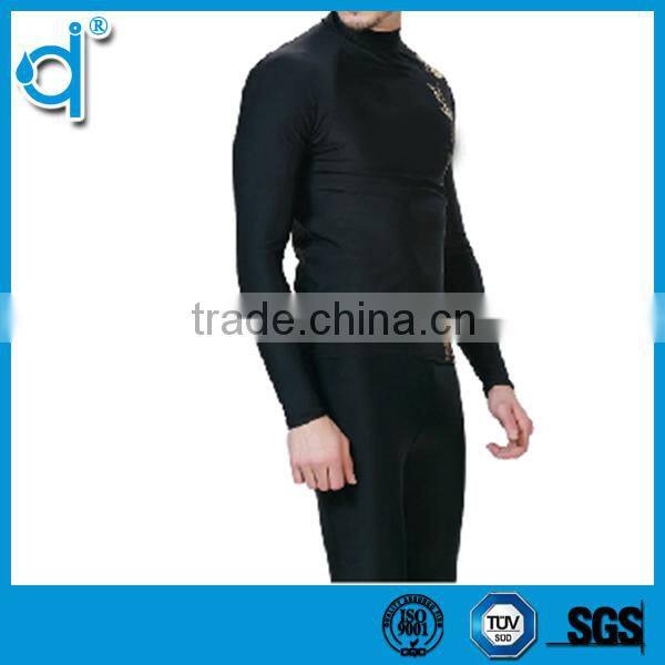 Windproof Waterproof Black and Yellow Printed Jumpsuits Neoprene Diving Suit